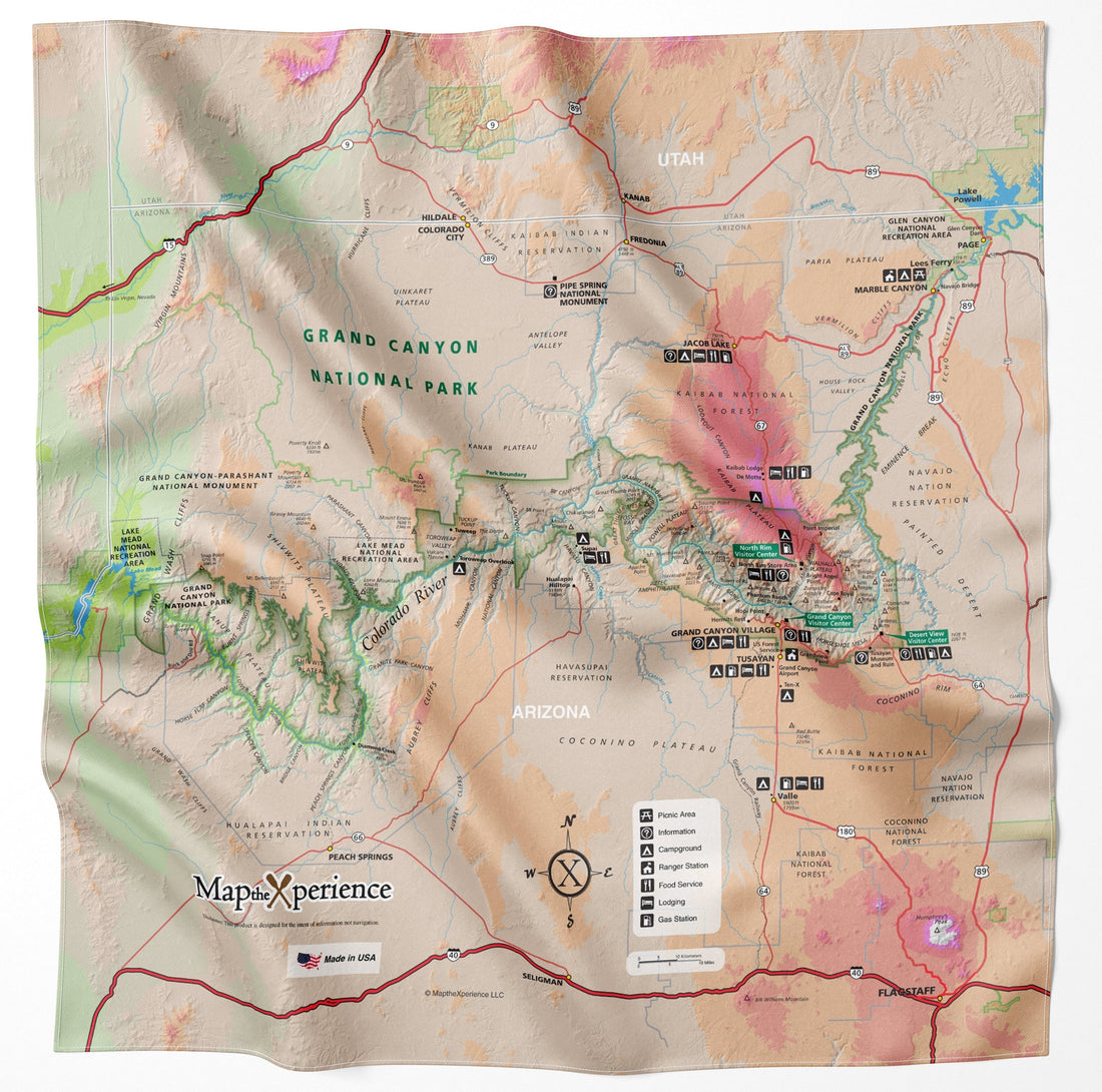 Why Topographic Maps Make the Best National Park Souvenirs