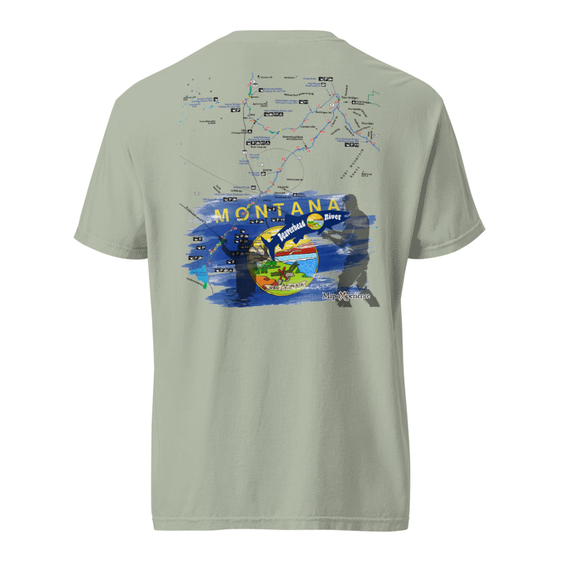 Beaverhead River, Montana Performance t-shirt