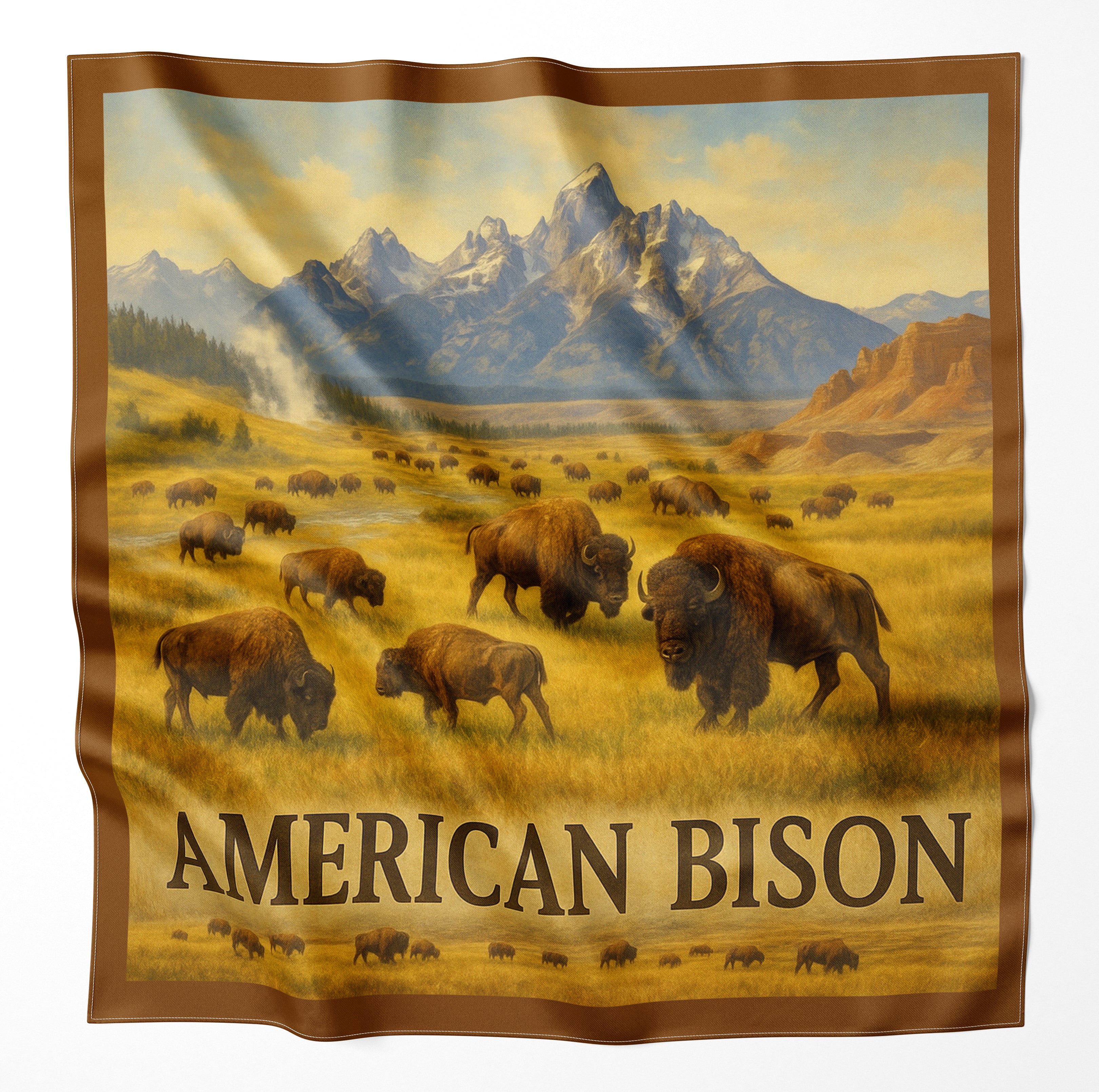 Bison Microfiber Bandana