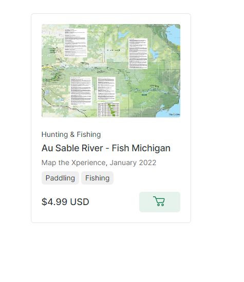 Michigan Fishing Maps | Avenza Map App