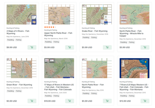 Wyoming Fishing Maps | Avenza Map App