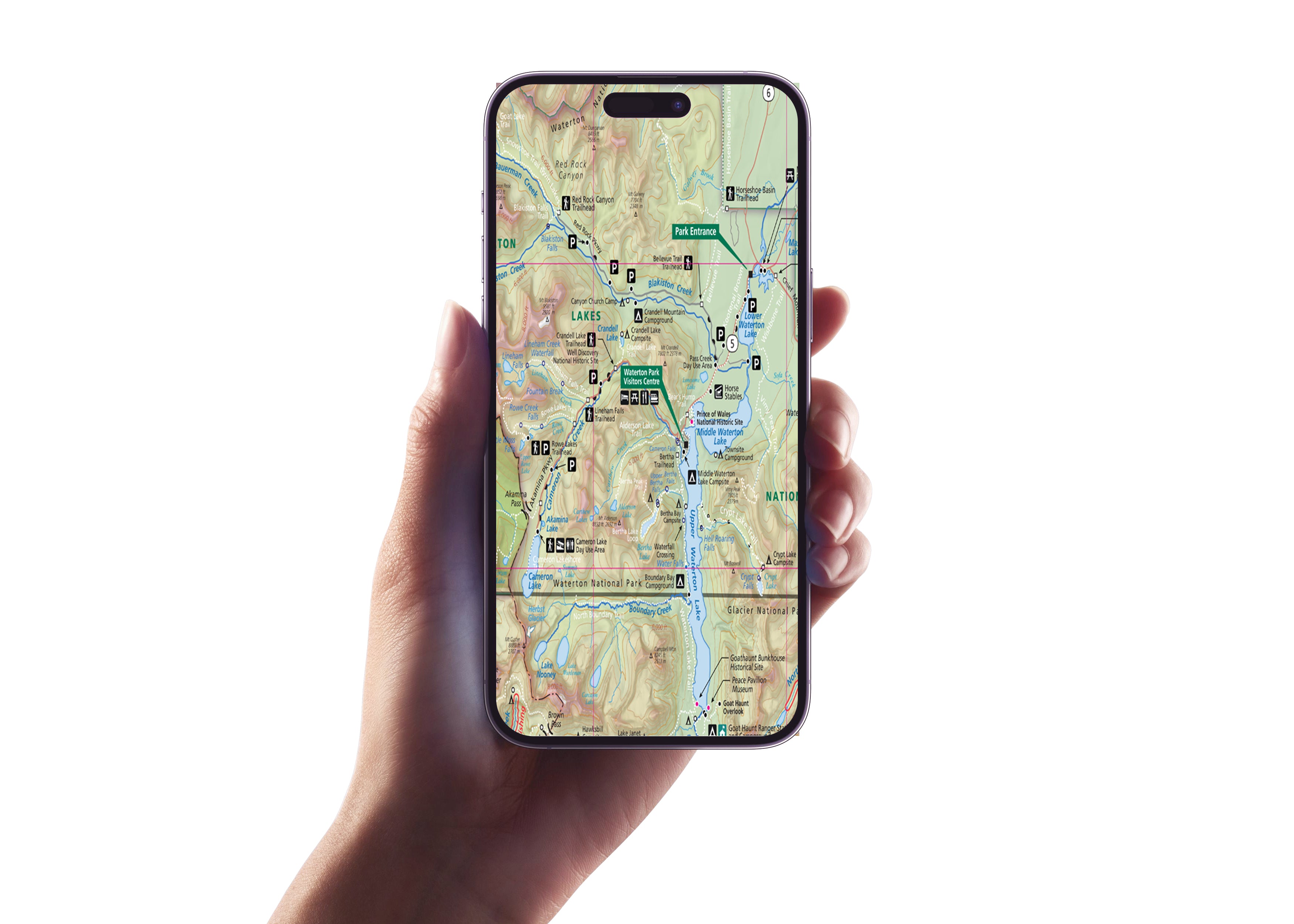 Glacier National Park Fly Fishing Map | Access Guide