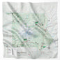 Mount Rainier National Park Handy Map Bandana