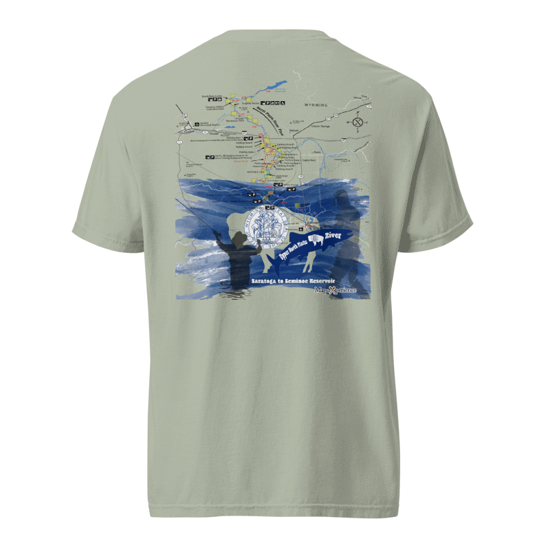 Upper North Platte River, Wyoming Performance T-Shirt