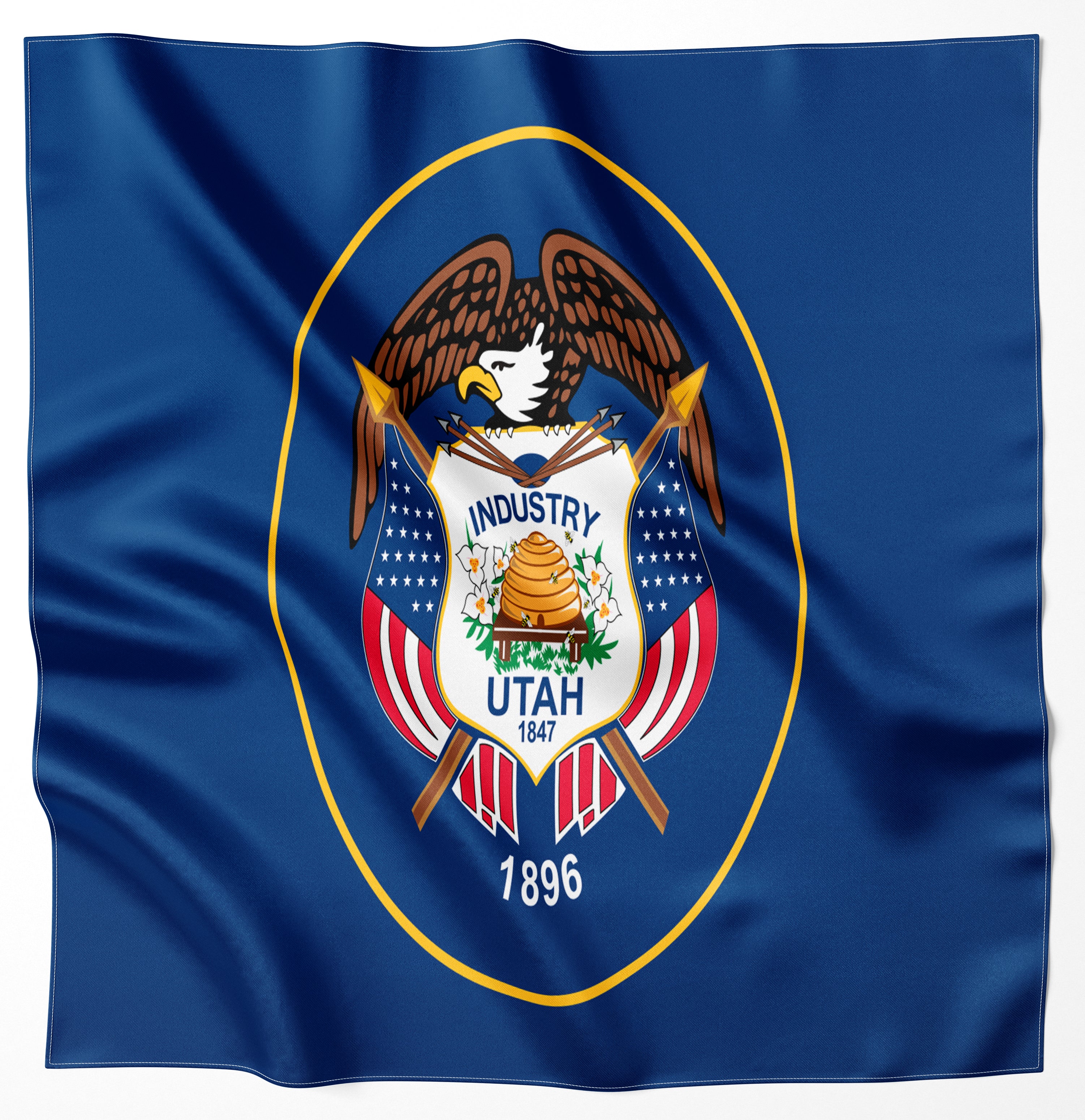 Dinosaur National Monument Microfiber Map Bandana