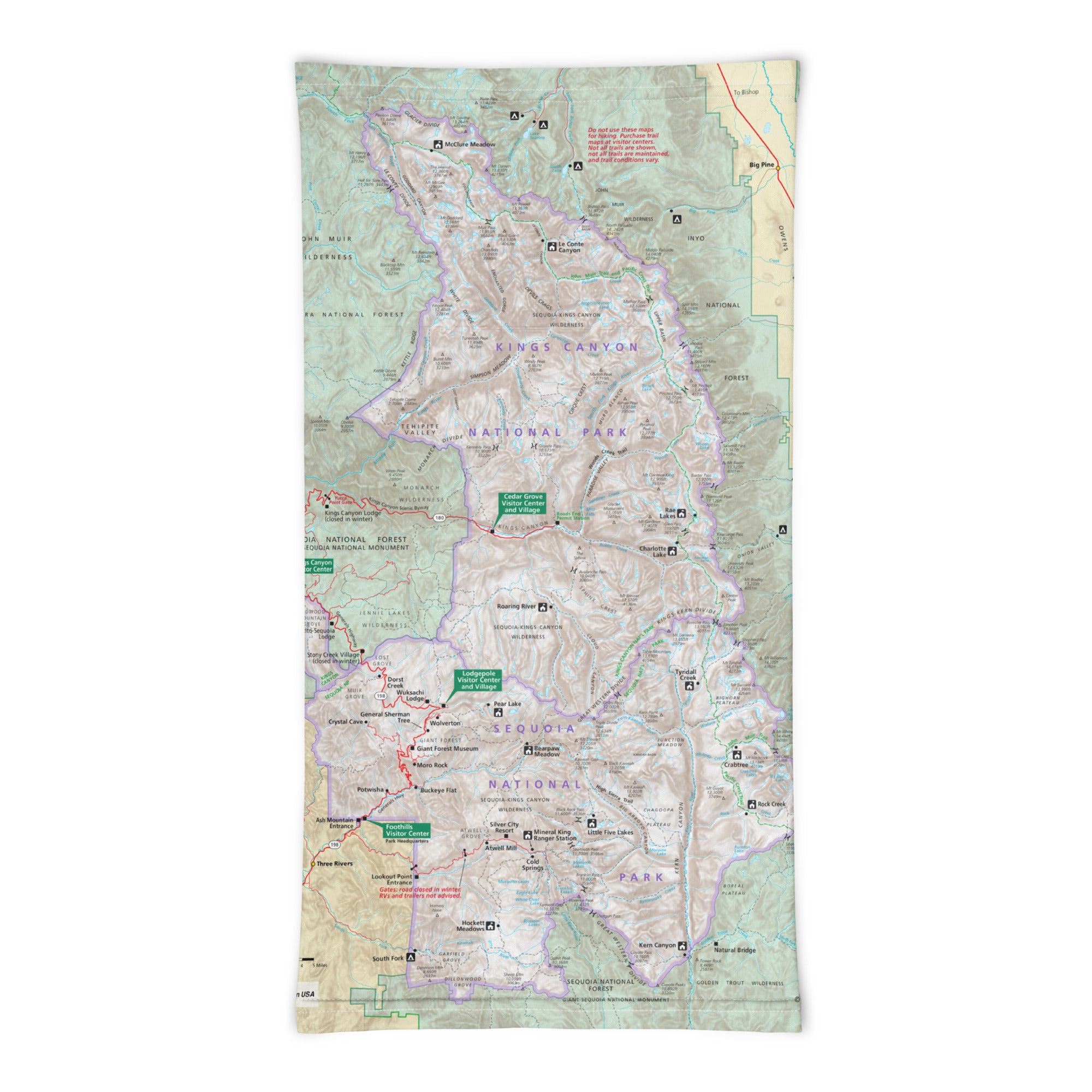 Sequoia National Park X Guard Neck Gaiter – - Main Image