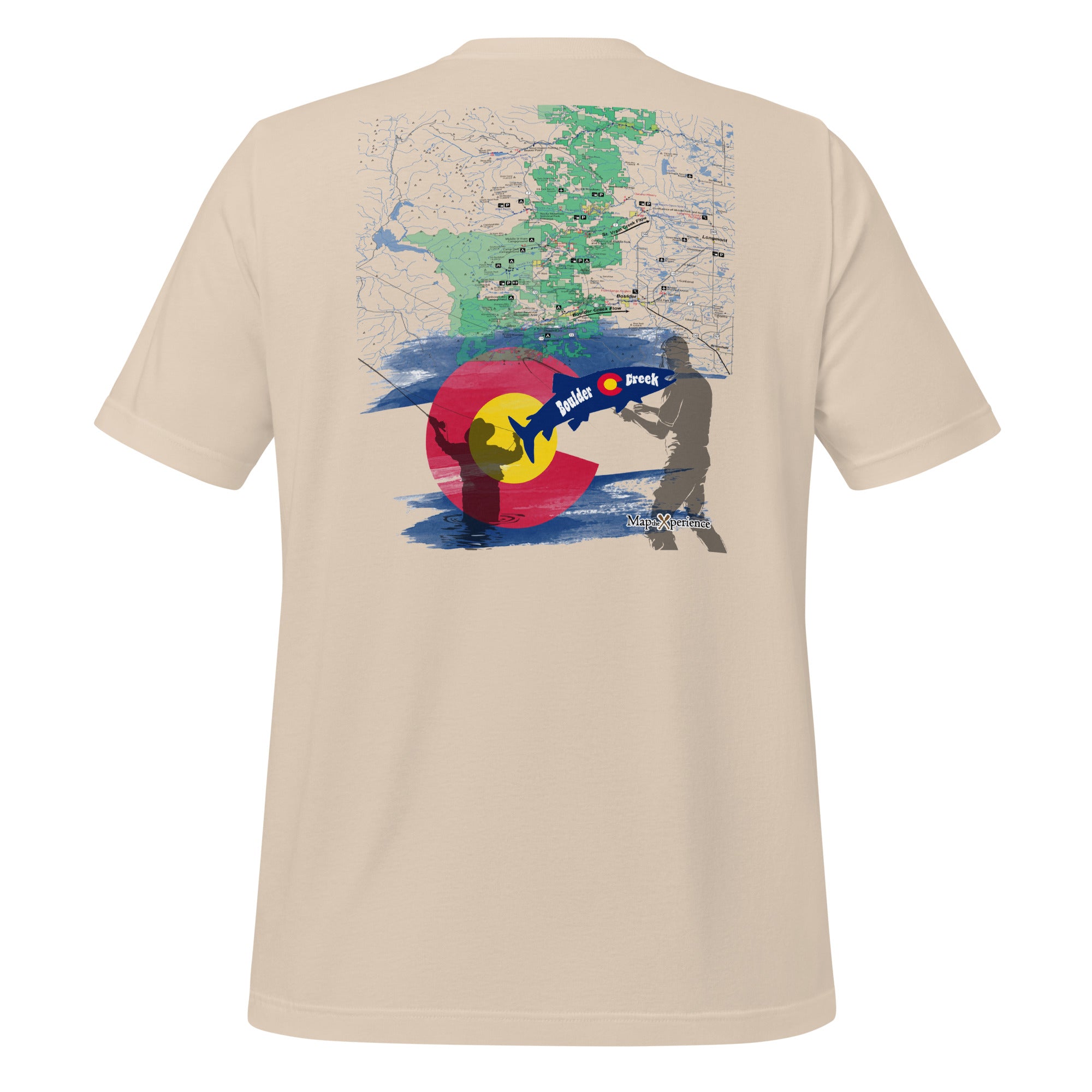 Boulder Creek, Colorado Performance t-shirt
