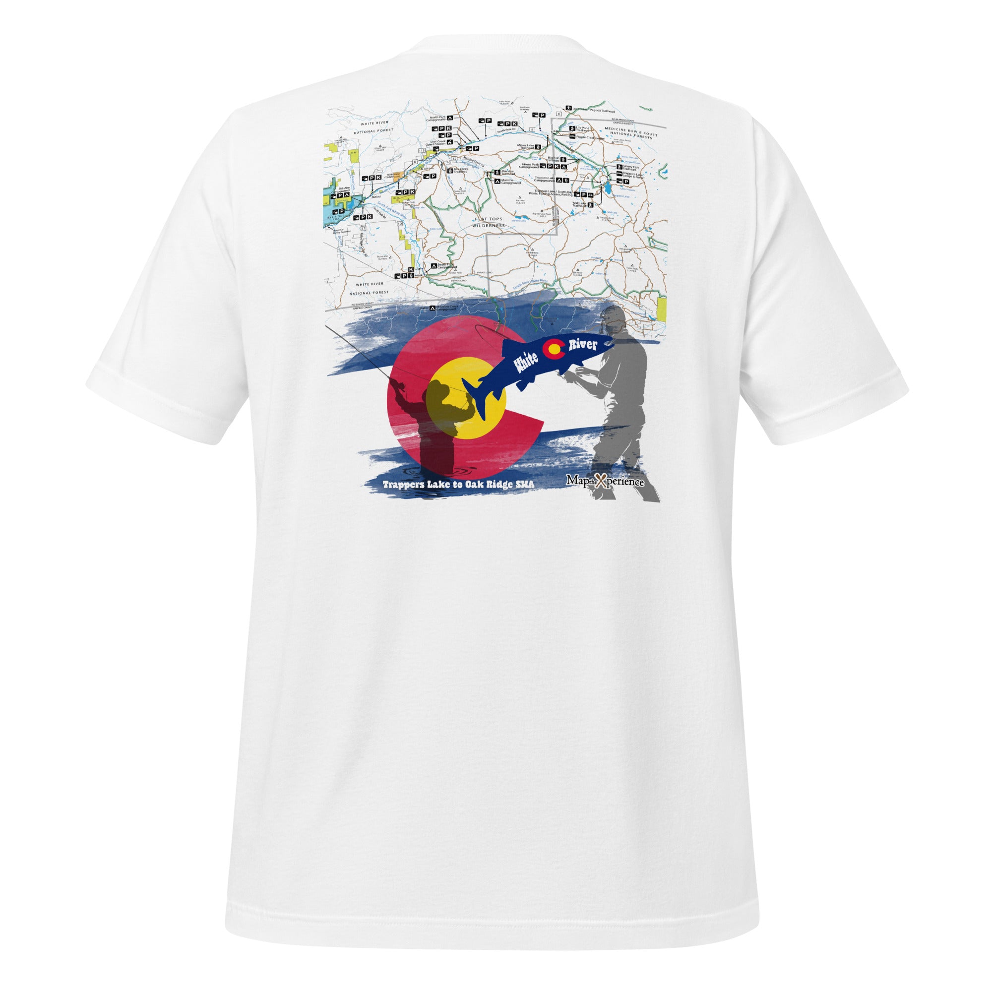 White River Upper, Colorado Performance T-shirt