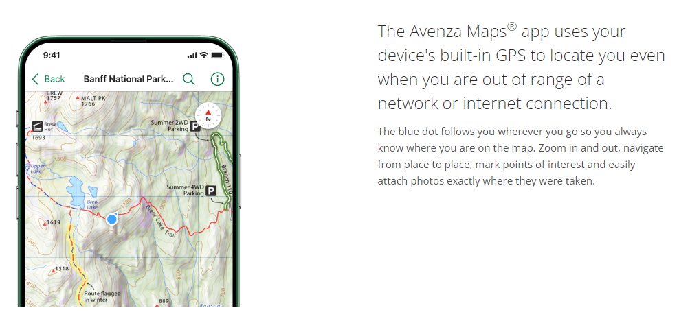 Avenza Map App