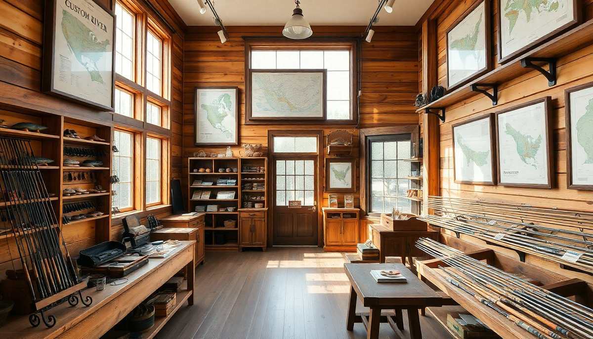 Elevate Your Fly Fishing Retail Experience with Custom River Maps
