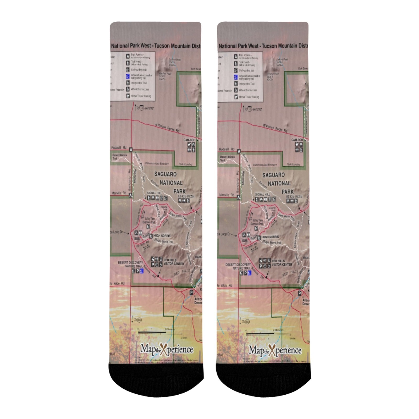 Saguaro National Park Mid-Calf Socks