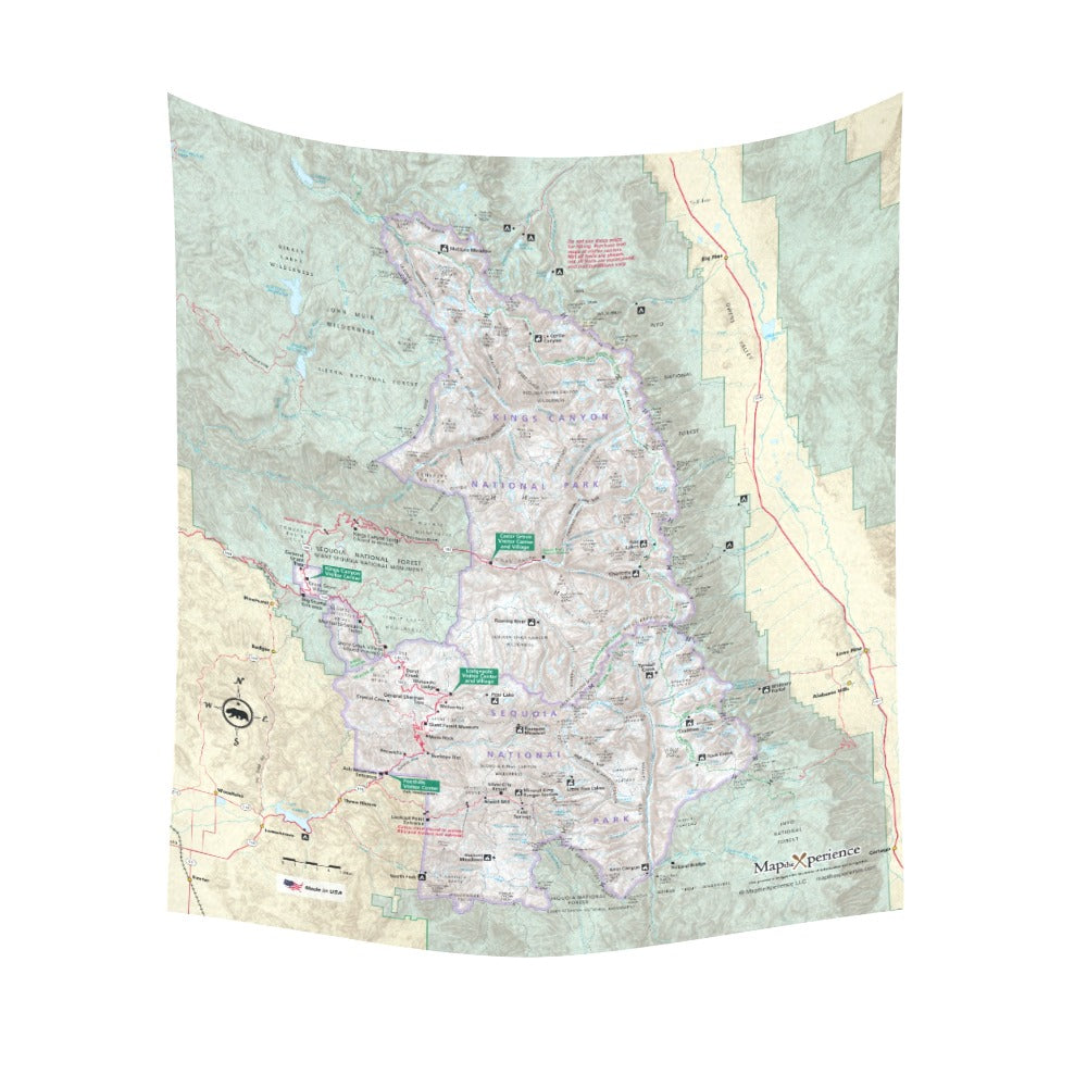 Sequoia National Park Wall Tapestry