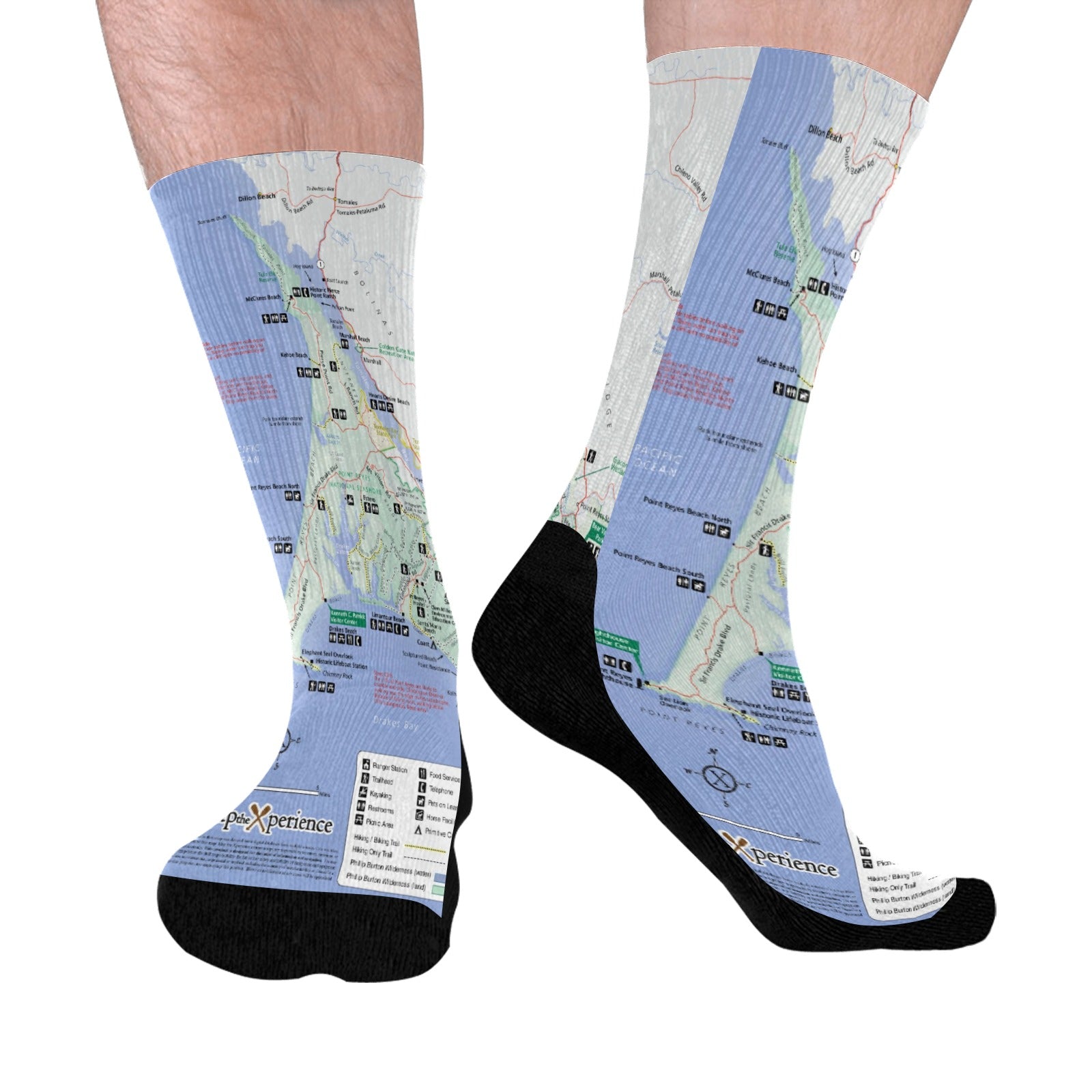 Point Reyes National Seashore Mid-Calf Socks