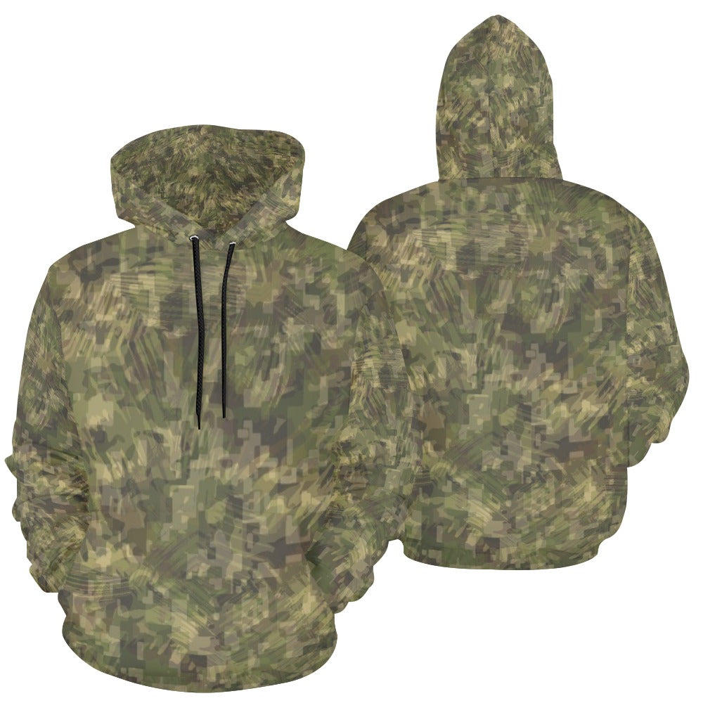 Green Flauge Men's All Over Print Hoodie
