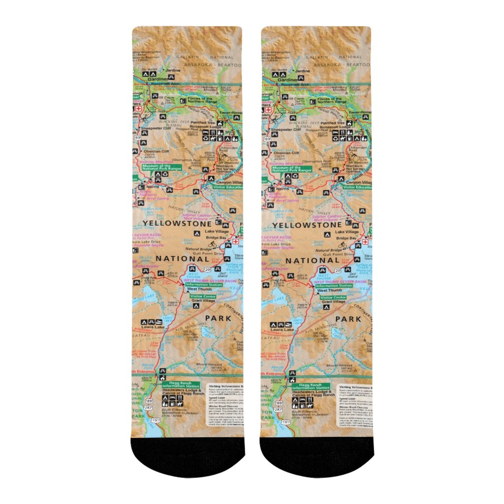 Yellowstone National Park Mid-Calf Socks