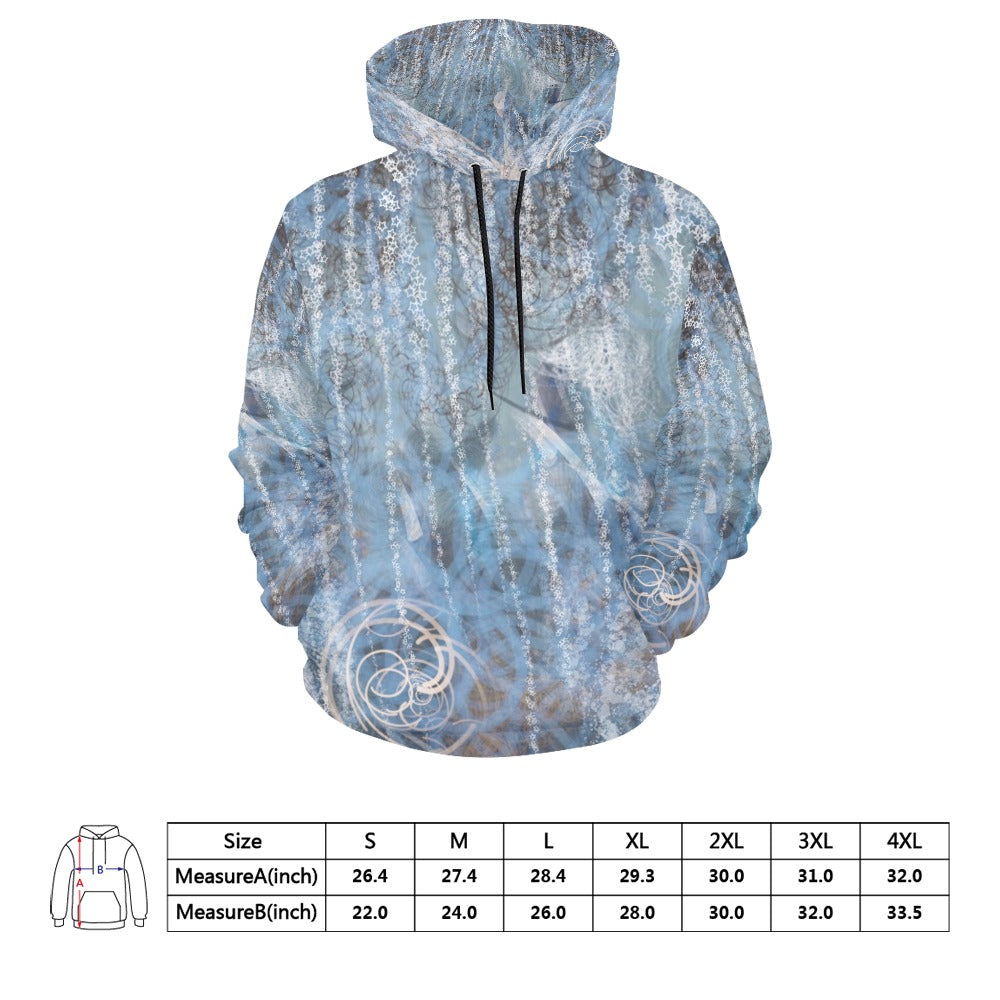 Wolf Men's All Over Print Hoodie