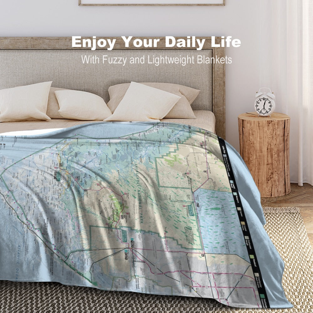 Everglades National Park Super Soft Flannel Blanket