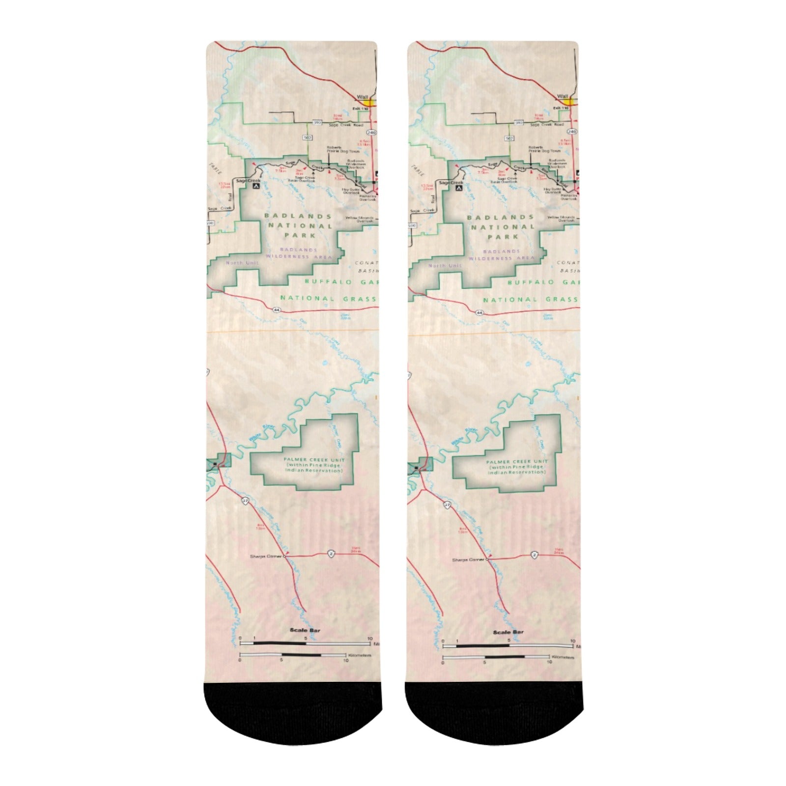 Badlands National Park Mid-Calf Socks
