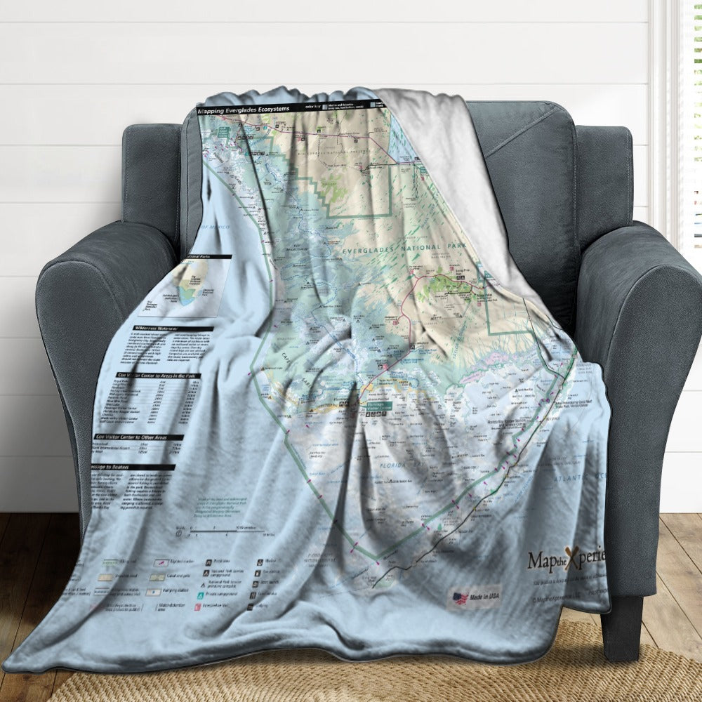 Everglades National Park Super Soft Flannel Blanket