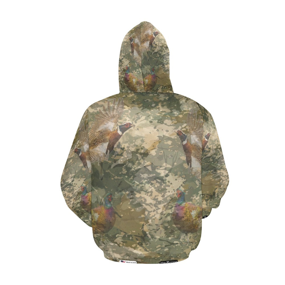Pheasant Flauge Men's All Over Print Hoodie