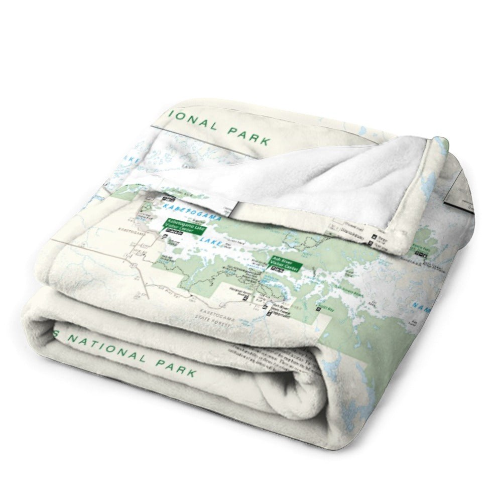 Voyageurs National Park Super Soft Flannel Blanket