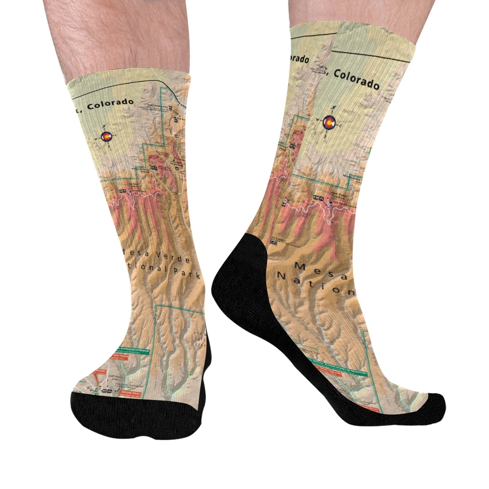 Mesa Verde National Park Mid-Calf Socks