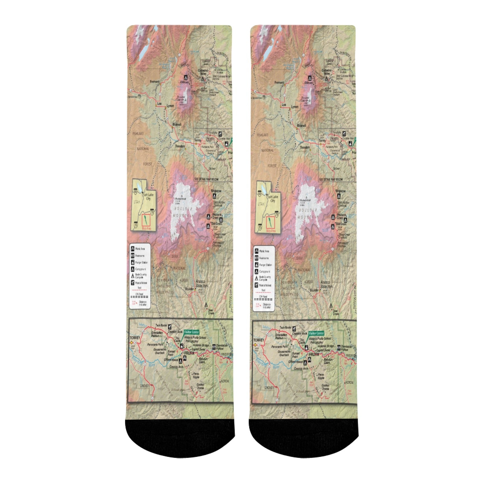Capitol Reef National Park Mid-Calf Socks