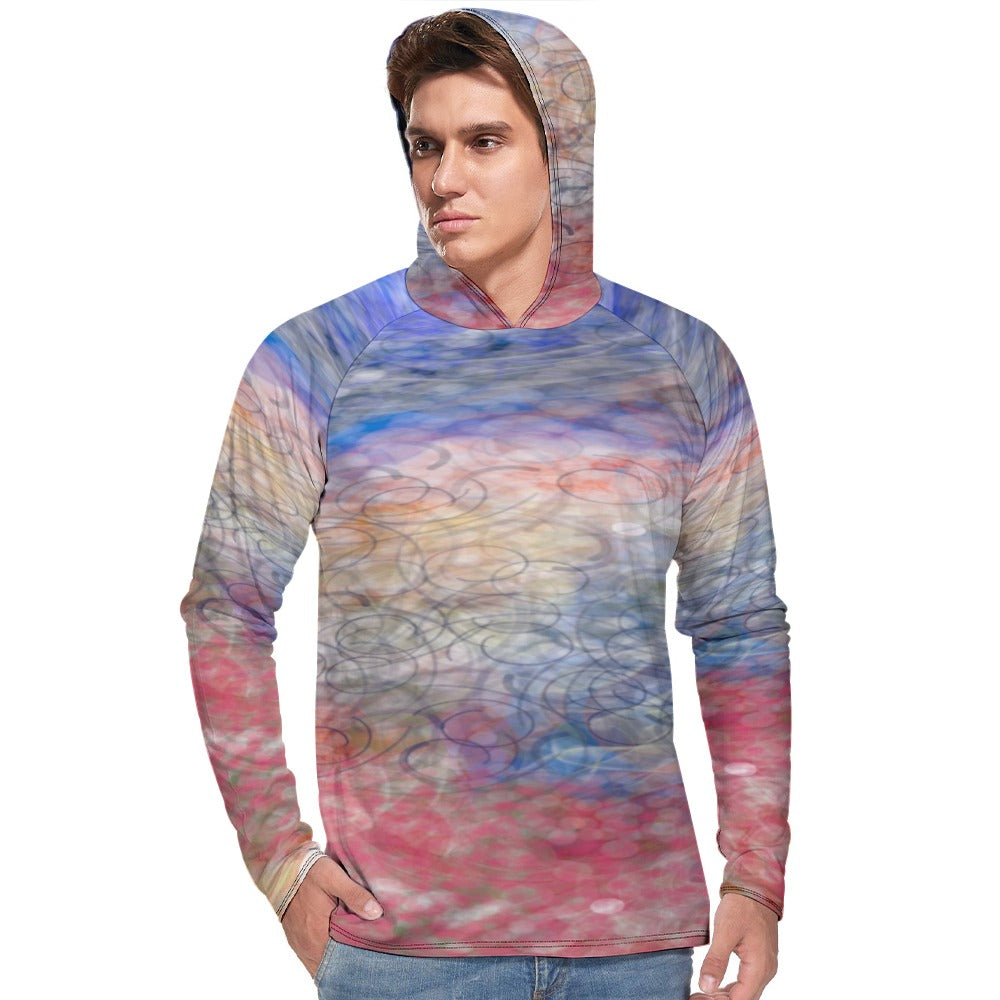 Rainbow Trout Long Sleeve Sun Protection Hoodie