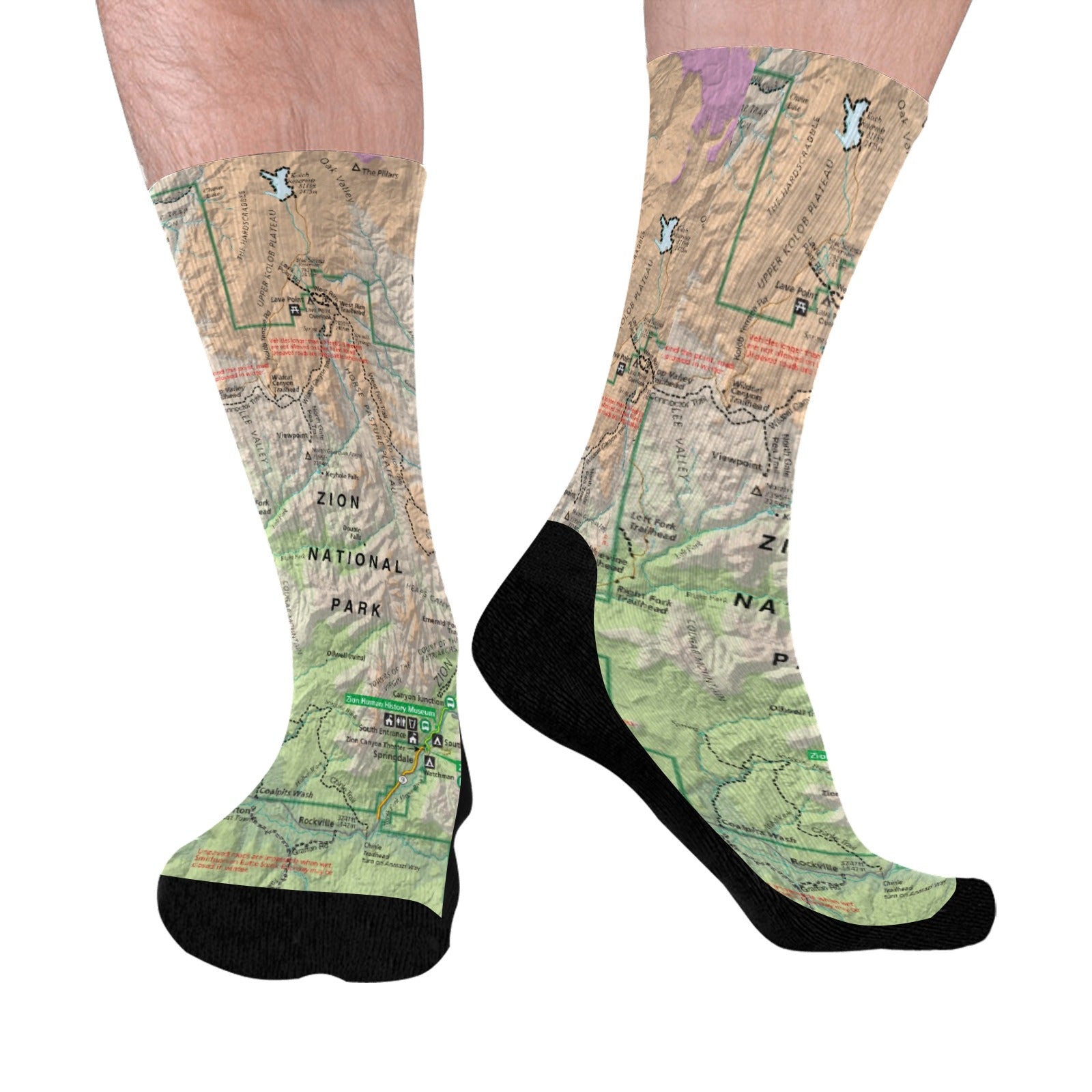 Zion National Park Mid-Calf Socks