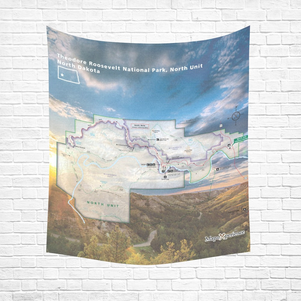 Theodore Roosevelt National Park North Unit Wall Tapestry