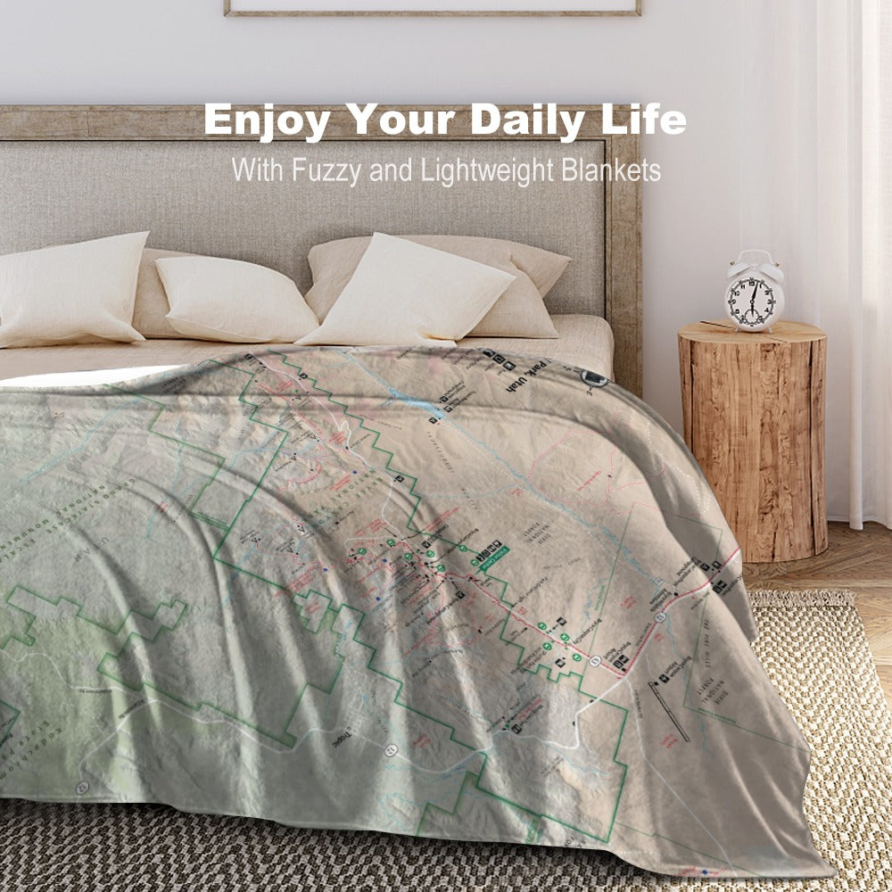 Bryce Canyon National Park Super Soft Flannel Blanket