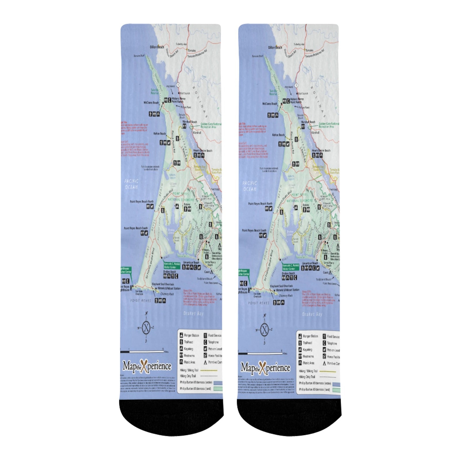 Point Reyes National Seashore Mid-Calf Socks