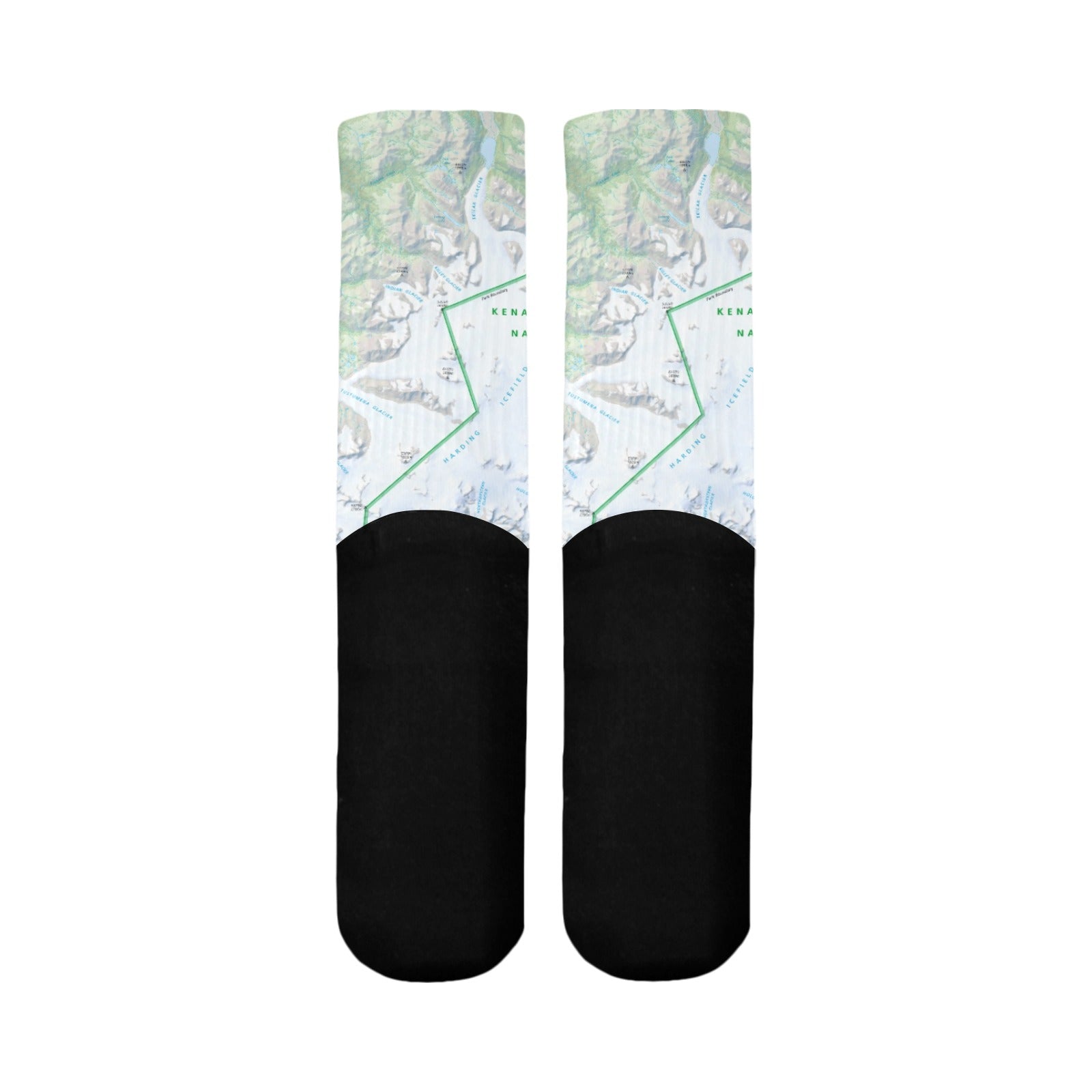 Kenai Fjords National Park Mid-Calf Socks