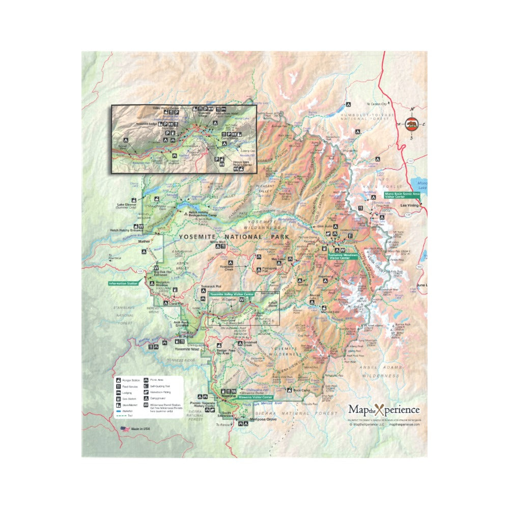 Yosemite National Park Wall Tapestry