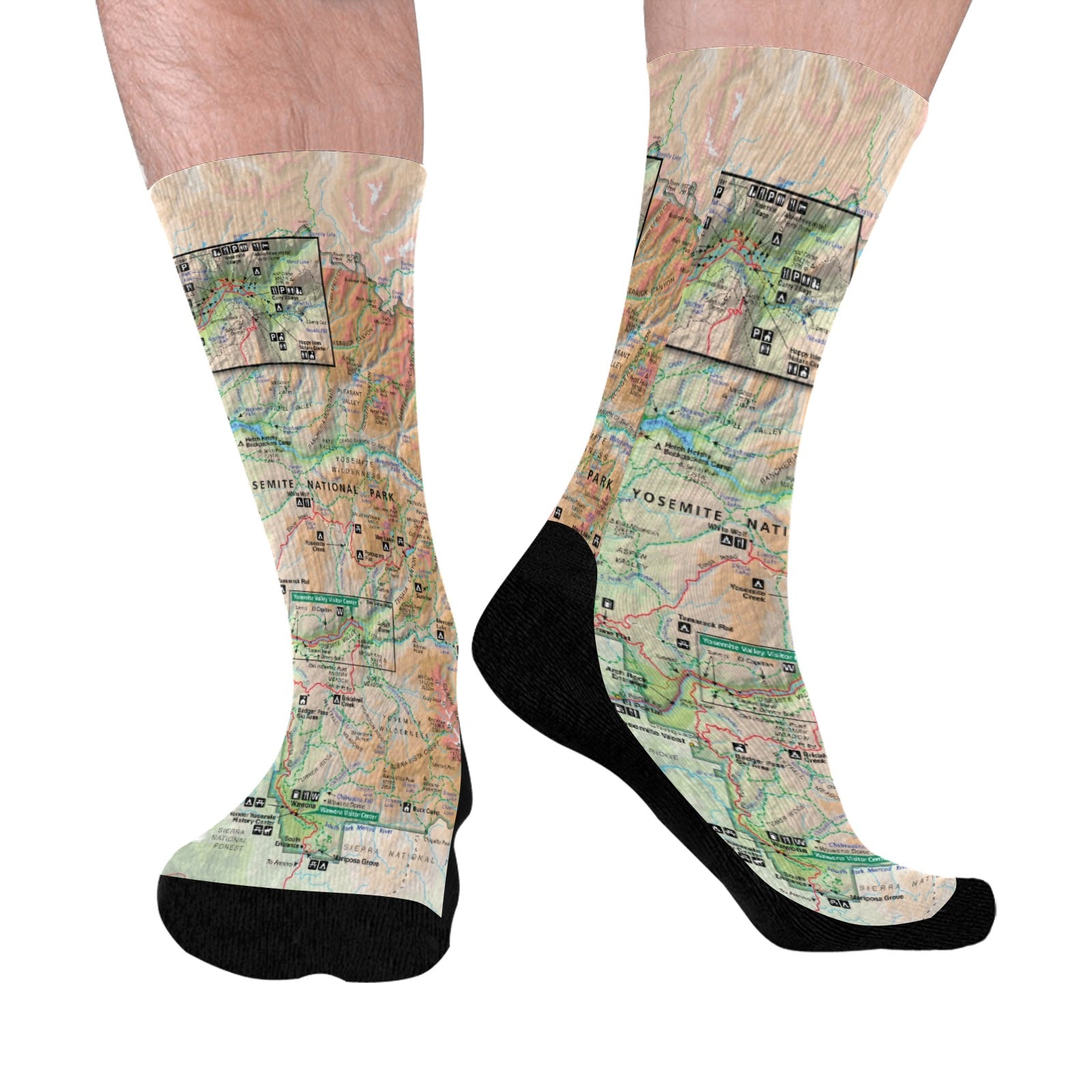 Yosemite National Park Mid-Calf Socks