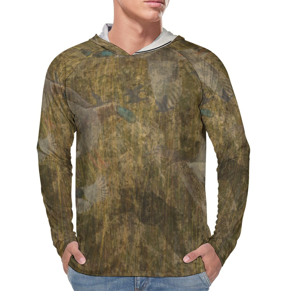Duck Flauge Sun Protection Hoodie Long Sleeve (Men's)