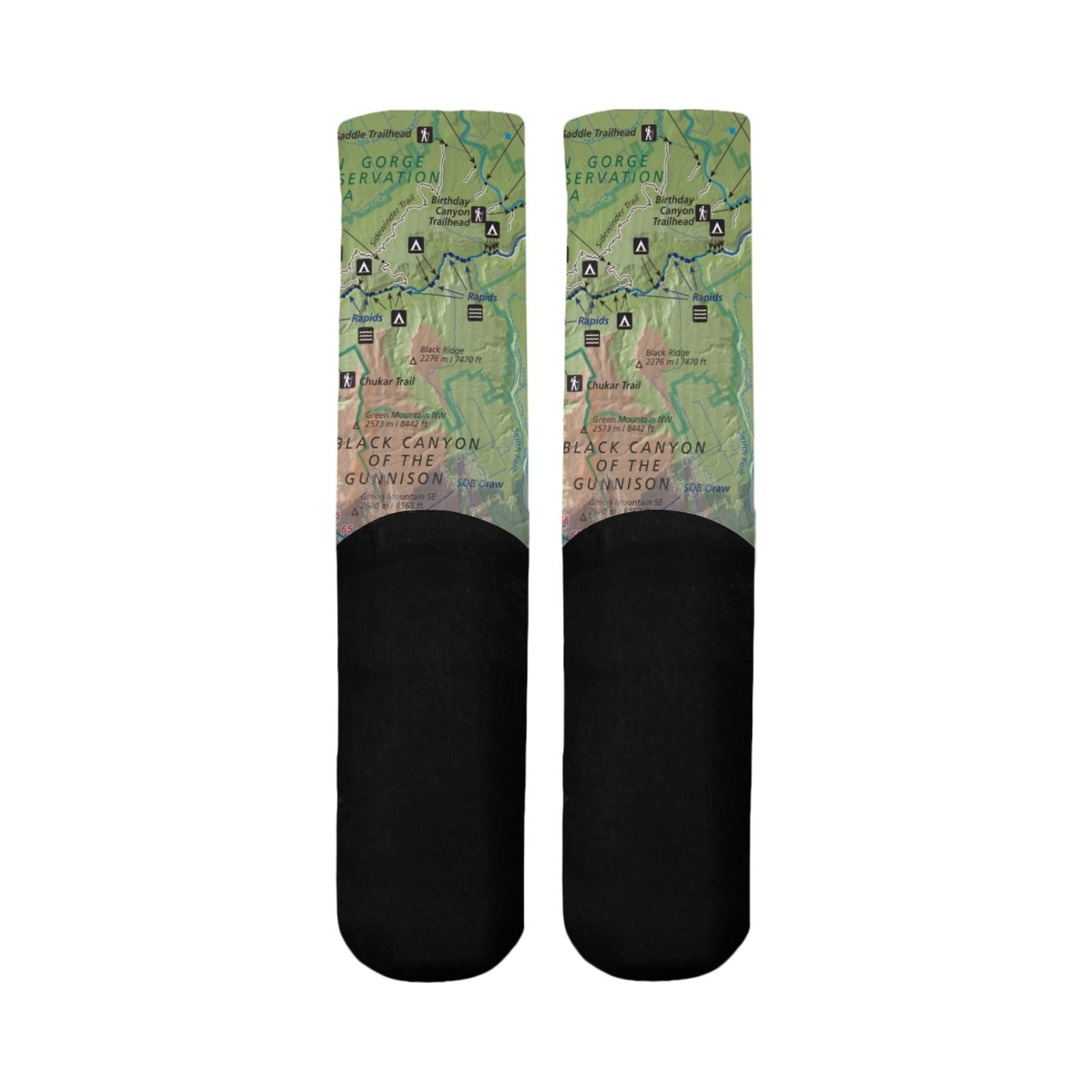 Black Canyon National Park Mid-Calf Socks