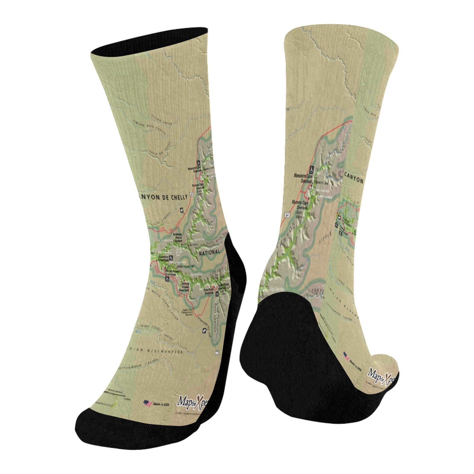 Canyon De Chelly National Monument Mid-Calf Socks