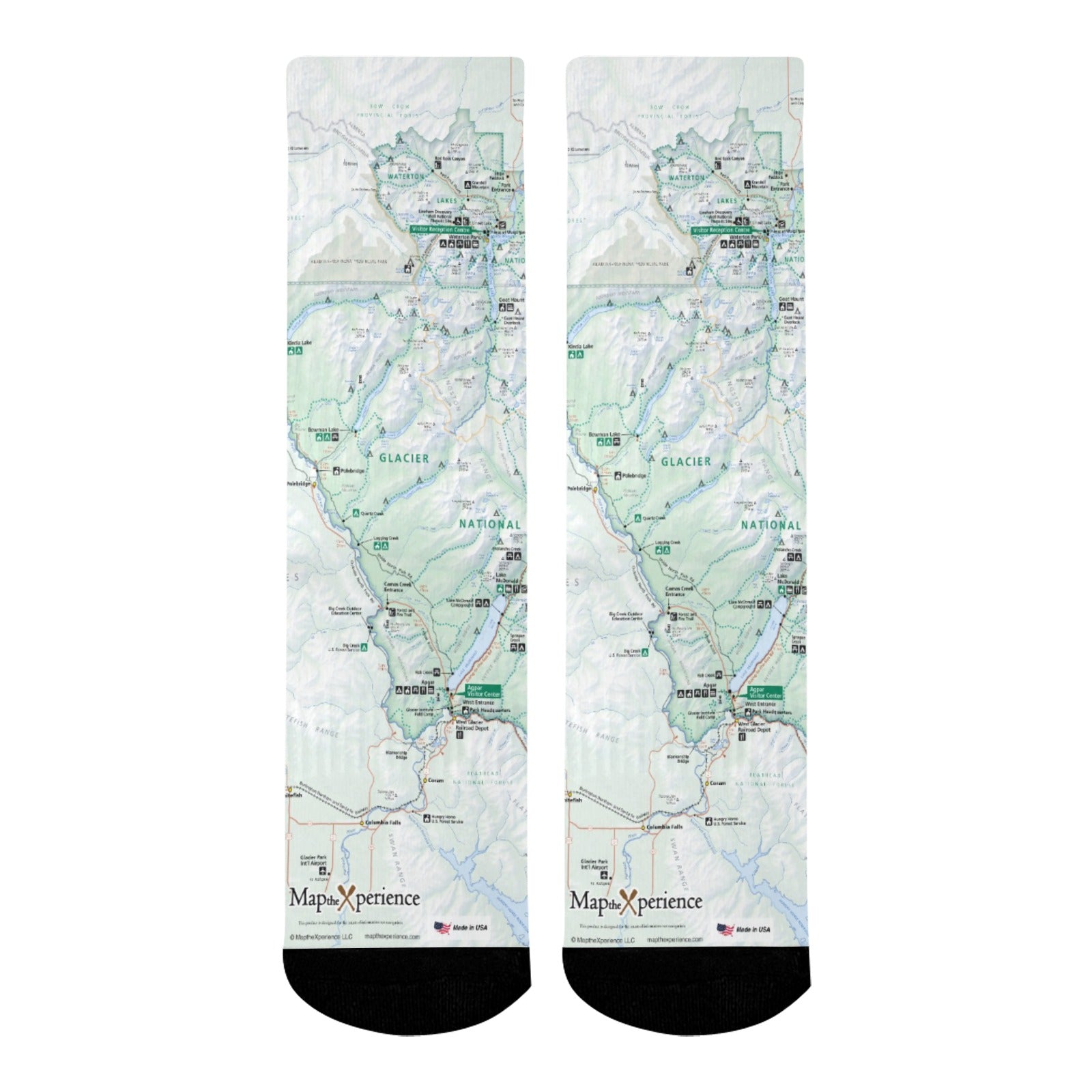 Glacier National Park Mid-Calf Socks