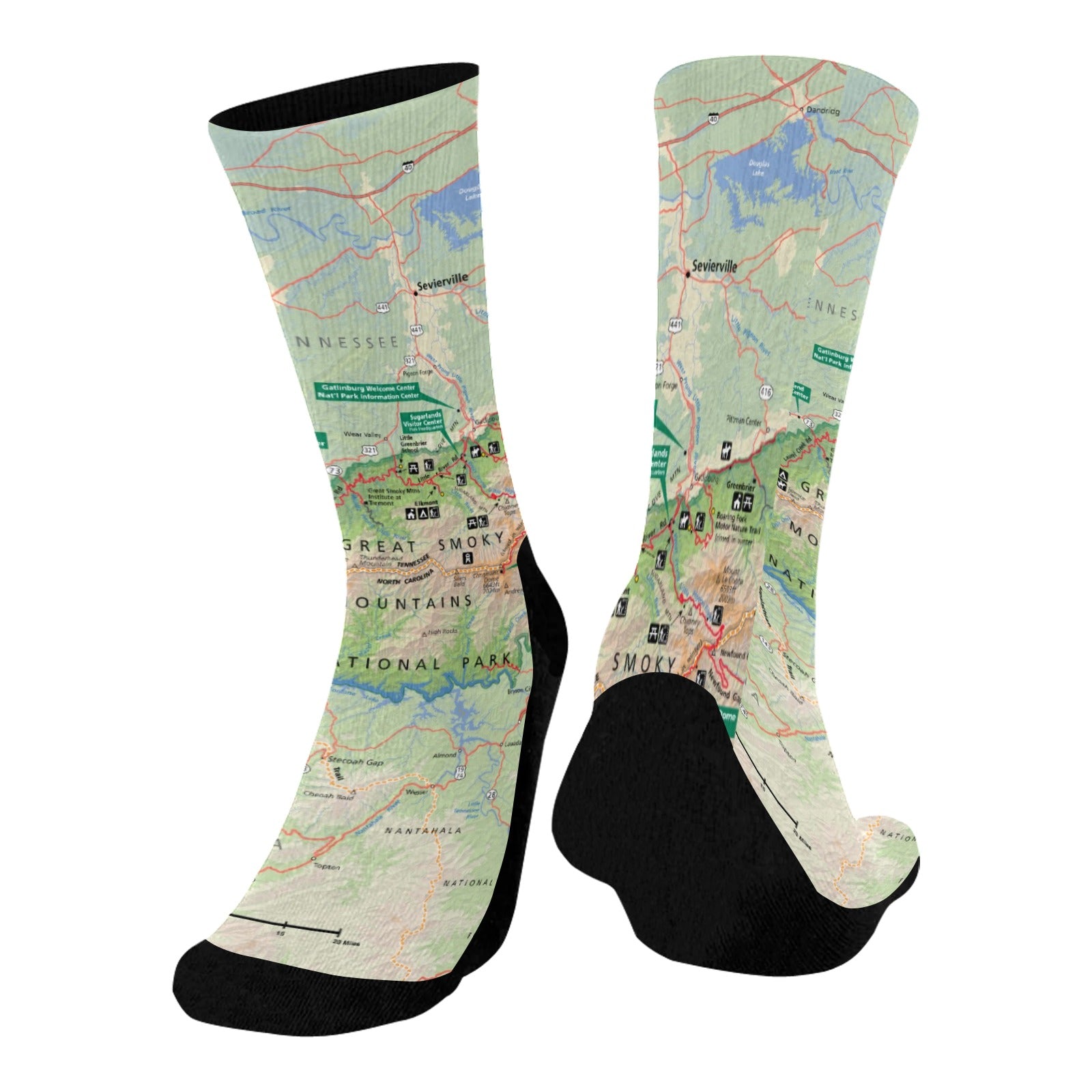 Great Smoky Mountains National Park Mid-Calf Socks