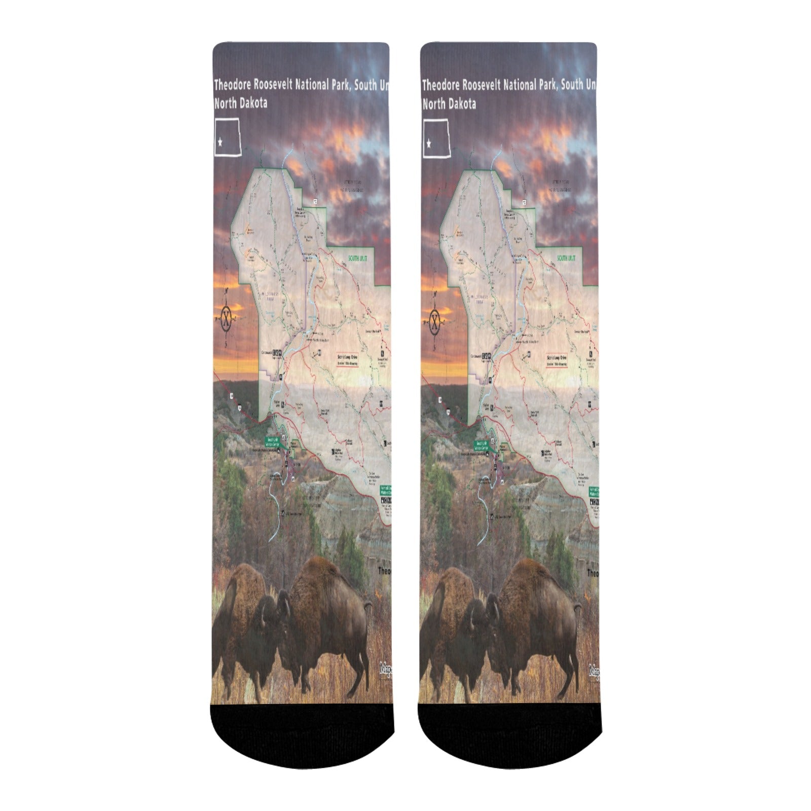 Theodore Roosevelt National Park Mid-Calf Socks