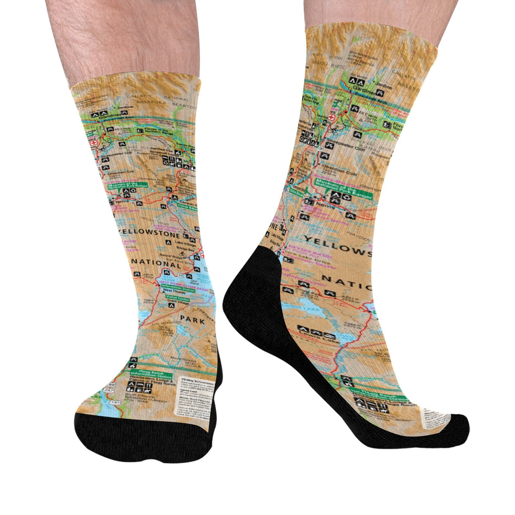 Yellowstone National Park Mid-Calf Socks
