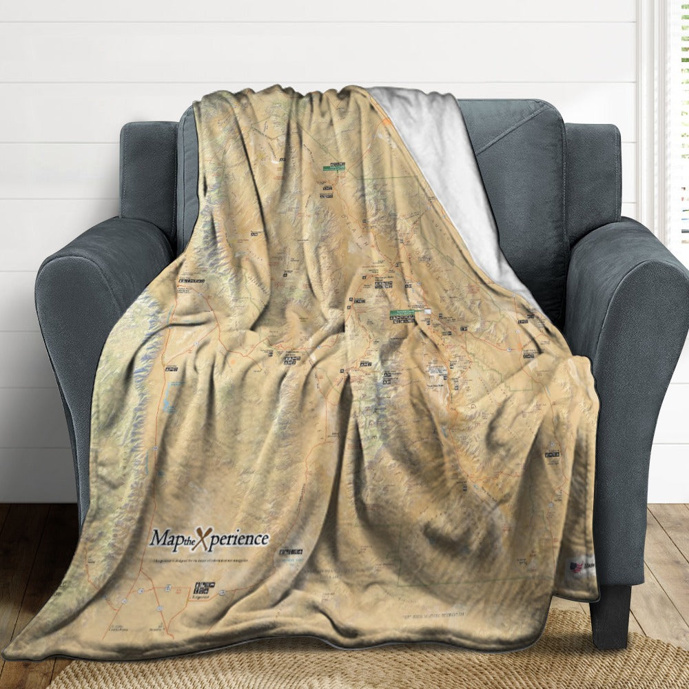 Death Valley National Park Super Soft Flannel Blanket