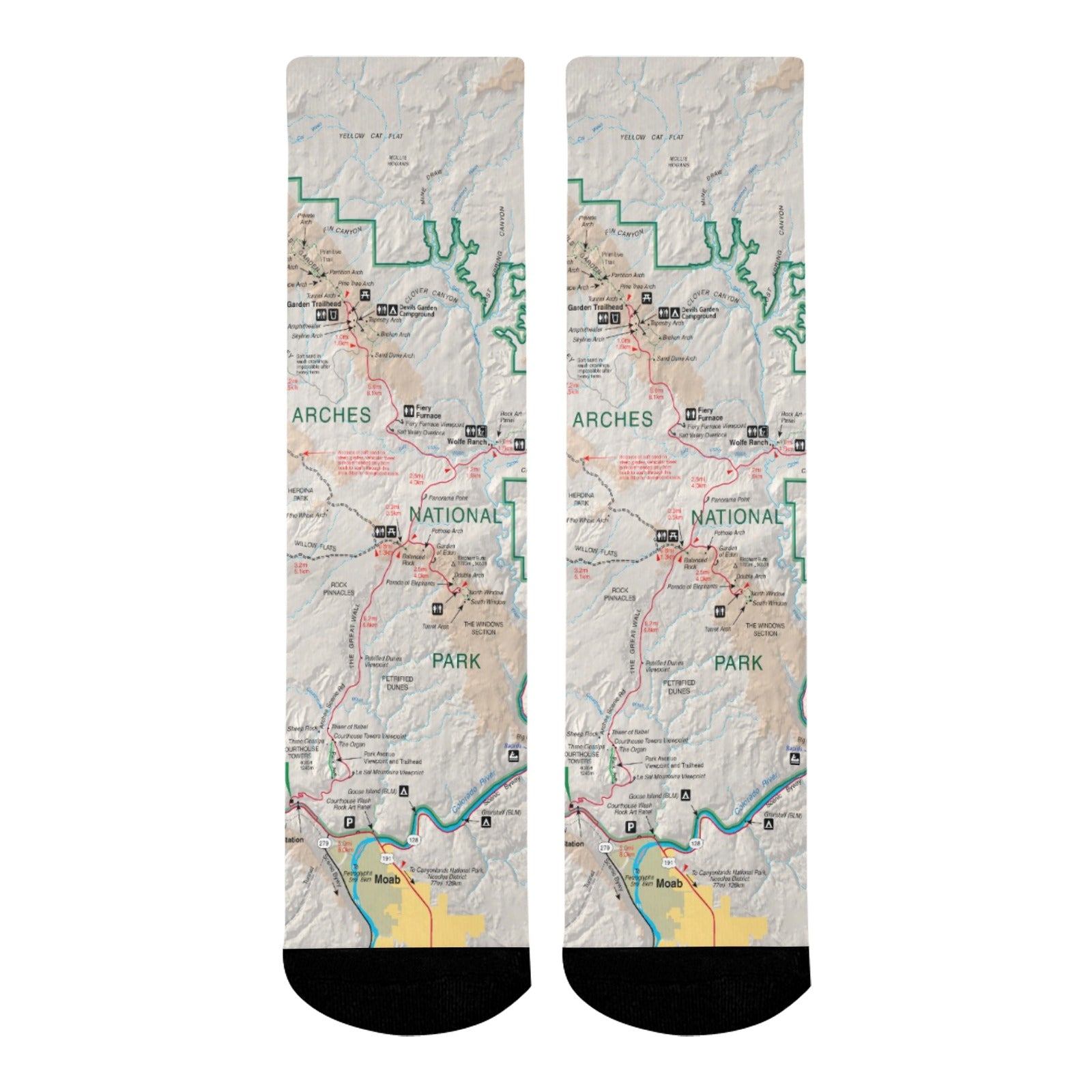 Arches National Park Mid-Calf Socks
