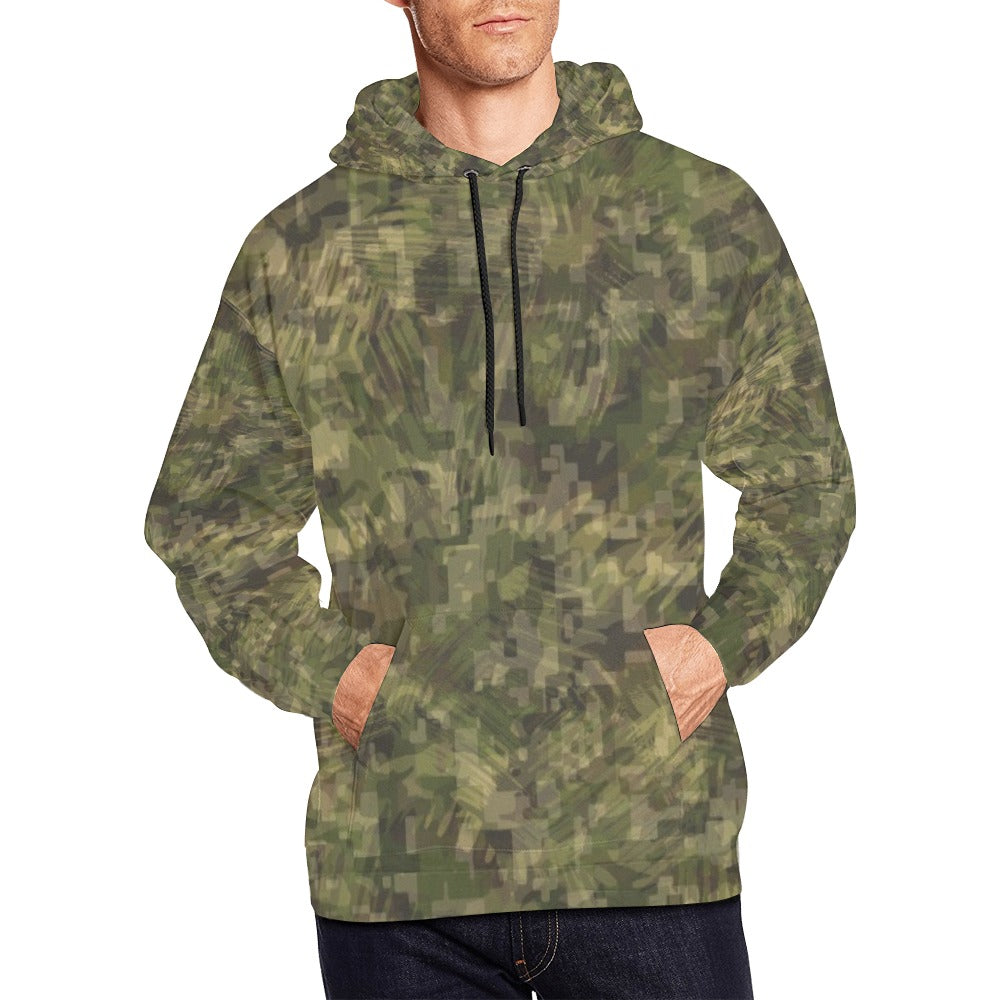 Green Flauge Men's All Over Print Hoodie