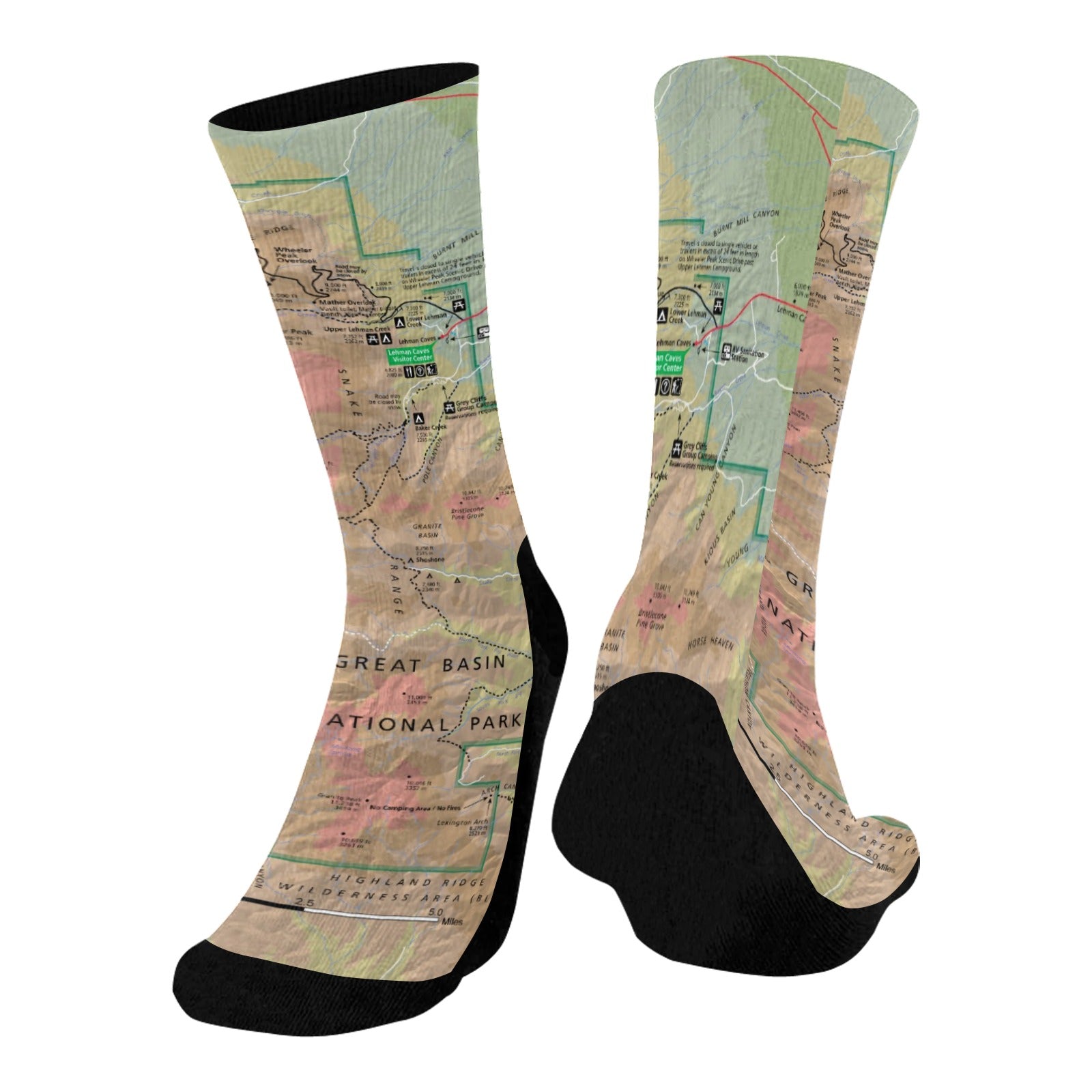 Great Basin National Park Mid-Calf Socks