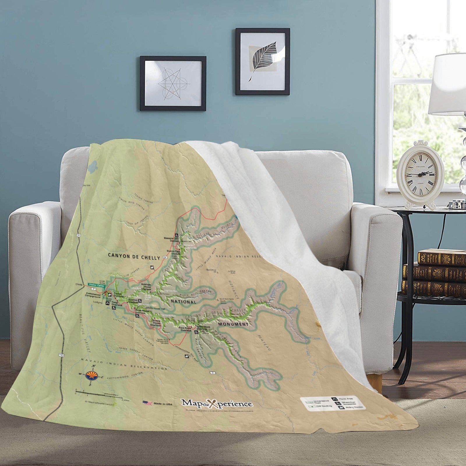 Canyon De Chelly National Monument Ultra-Soft Micro Fleece Blanket