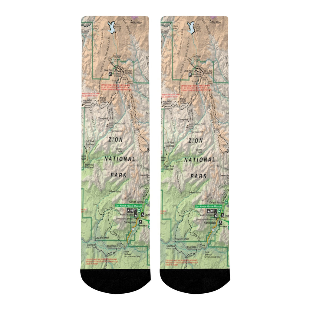 Zion National Park Mid-Calf Socks