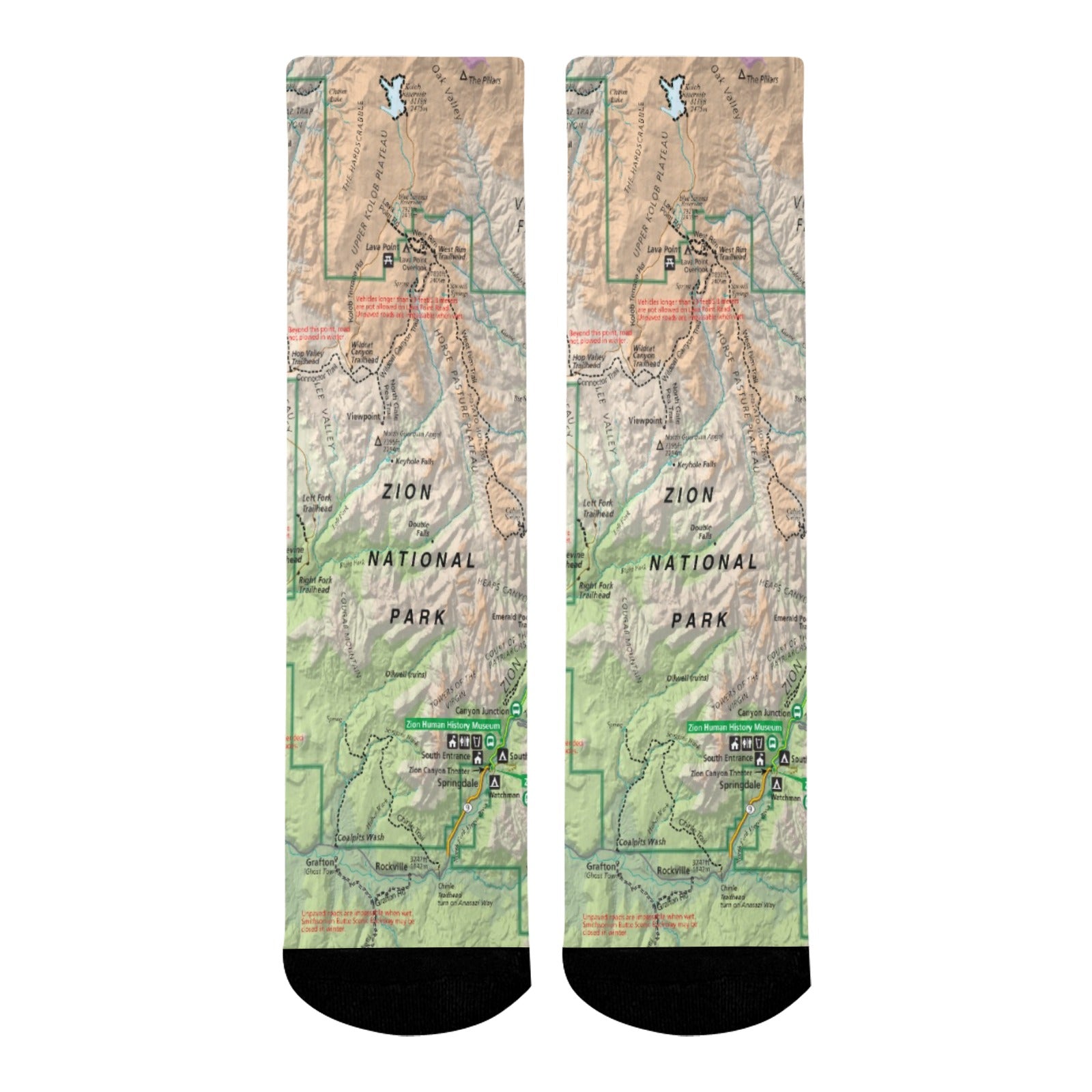 Zion National Park Mid-Calf Socks