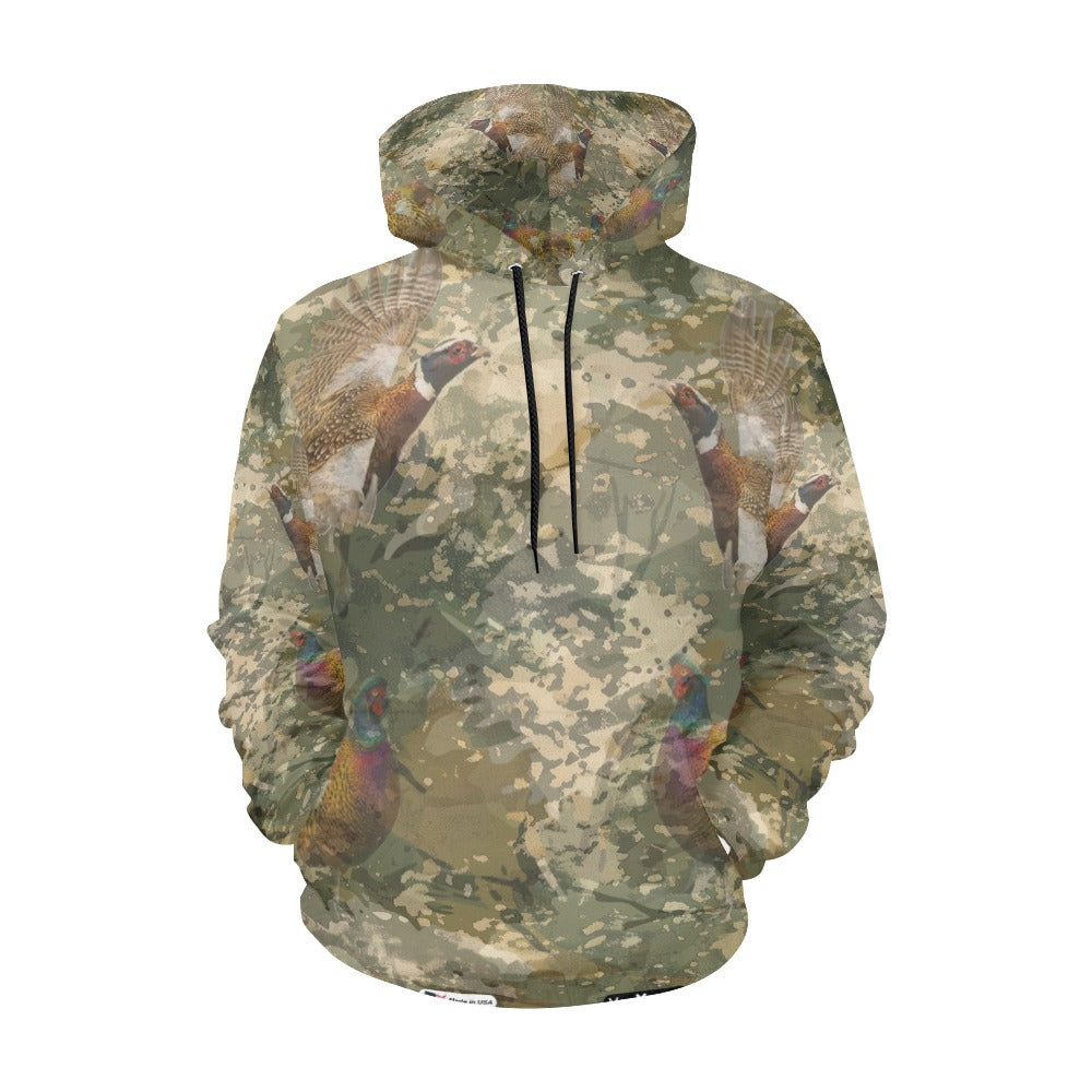 Pheasant Flauge Men's All Over Print Hoodie